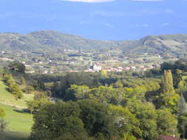 Vue du village de Varacieux